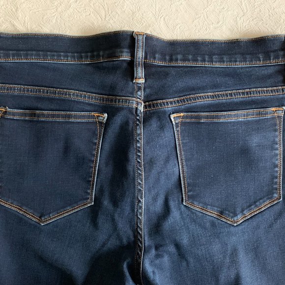 J. Crew Factory Dark Wash Ankle Skinny Jeans - Picture 5 of 6